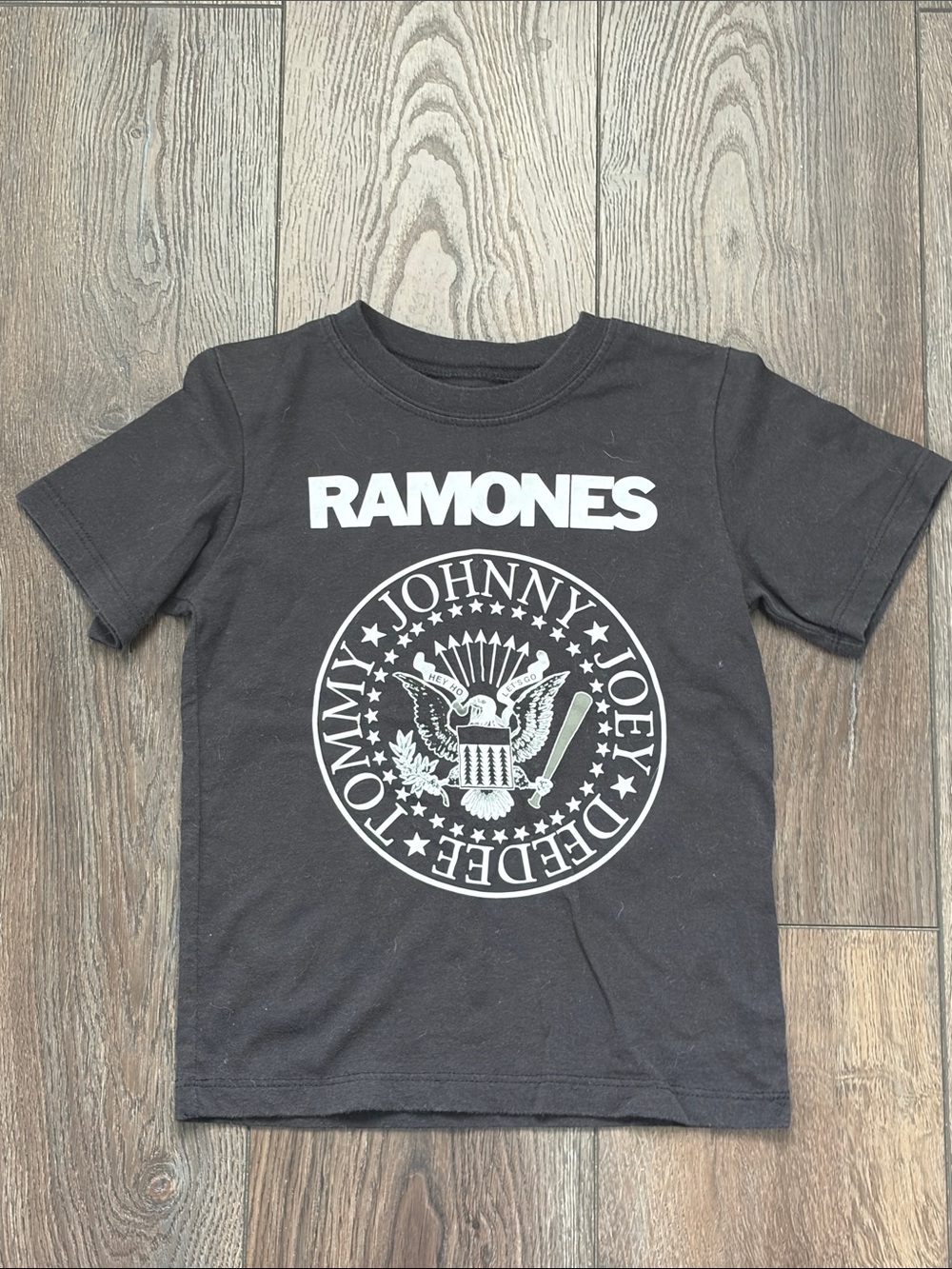Ramones Black Kids Graphic Tee